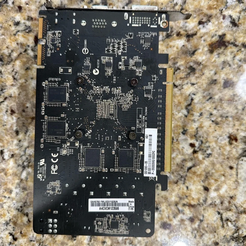 Asus EAH5750 graphics card 1GB GDDR5